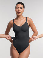 Sculpting Padded Bra Thong Bodysuit