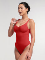 Sculpting Padded Bra Thong Bodysuit