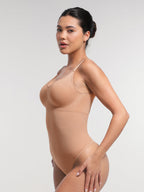 Sculpting Padded Bra Thong Bodysuit