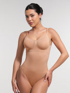 Sculpting Padded Bra Thong Bodysuit