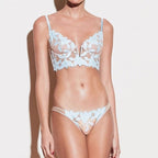 Eleonore | Luxe kanten lingerie set met transparante bloemenkant